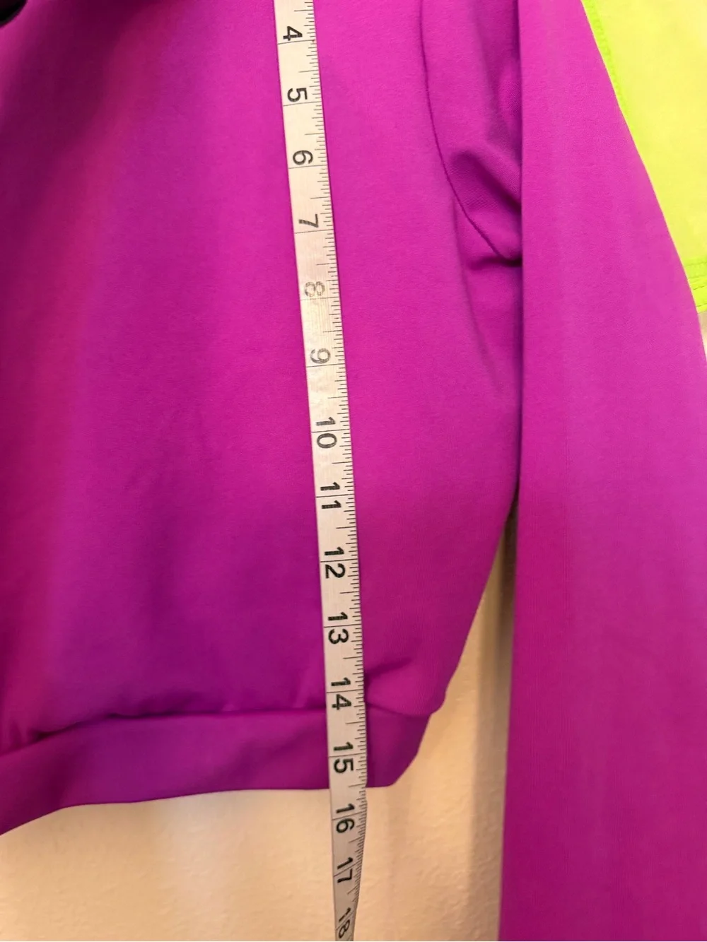 Kelle dance lyrical contemporary costume neon purple 2 piece open back LA adult